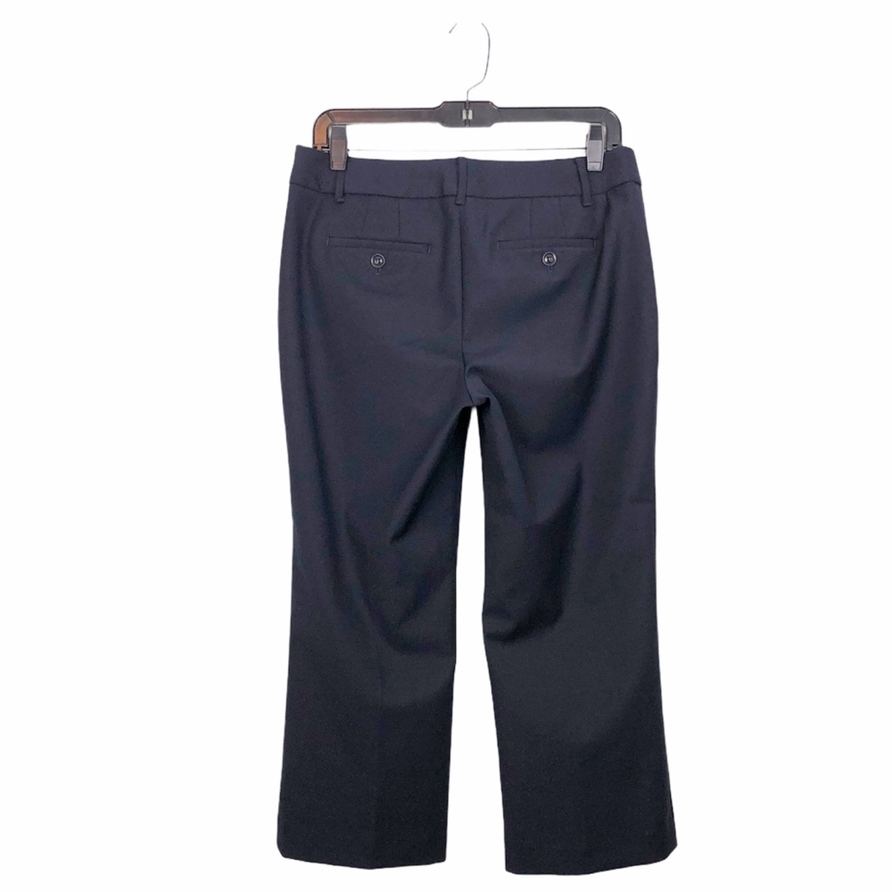 Talbots 10” Rise 8P Blue Capri Dress Trouser Pants - Picture 6 of 12